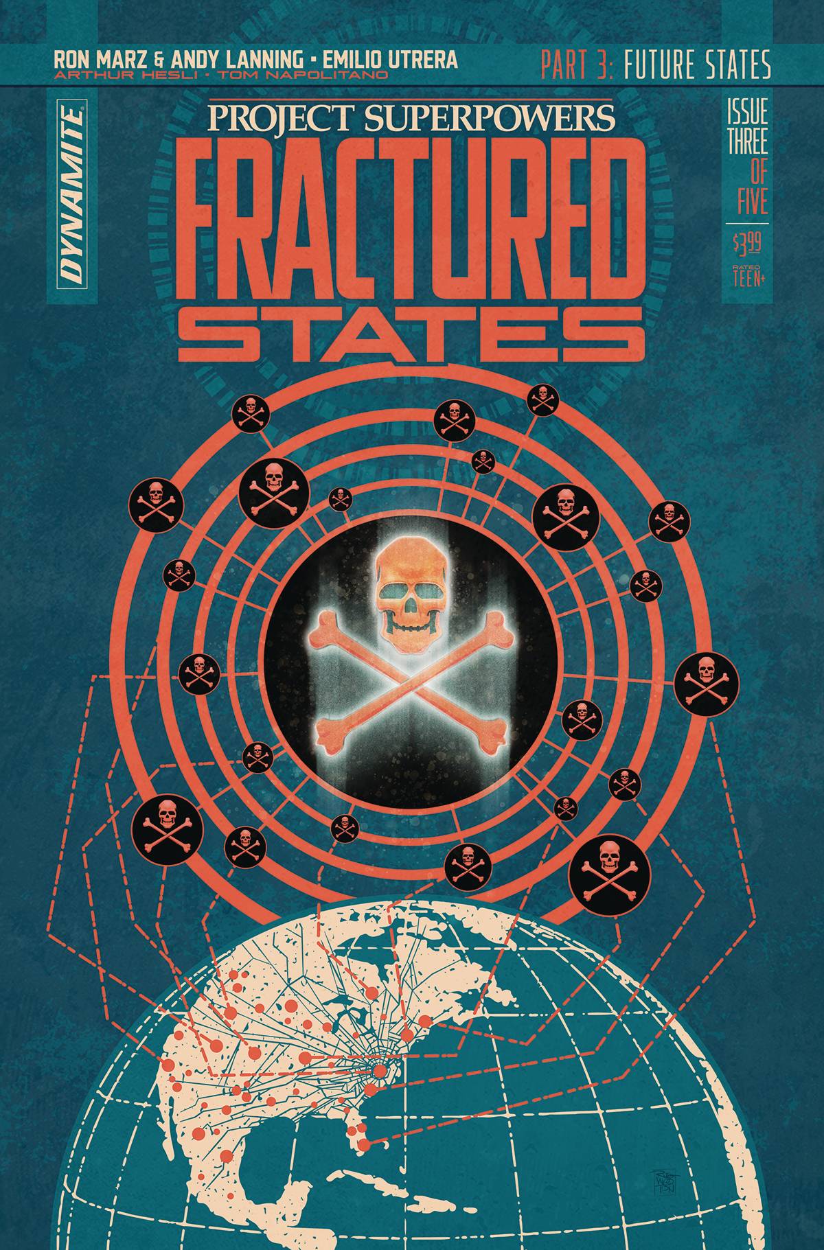 Dynamite Comic Books PROJECT SUPERPOWERS FRACTURED STATES #3 CVR E WOOTON 72513031882403051 APR220519