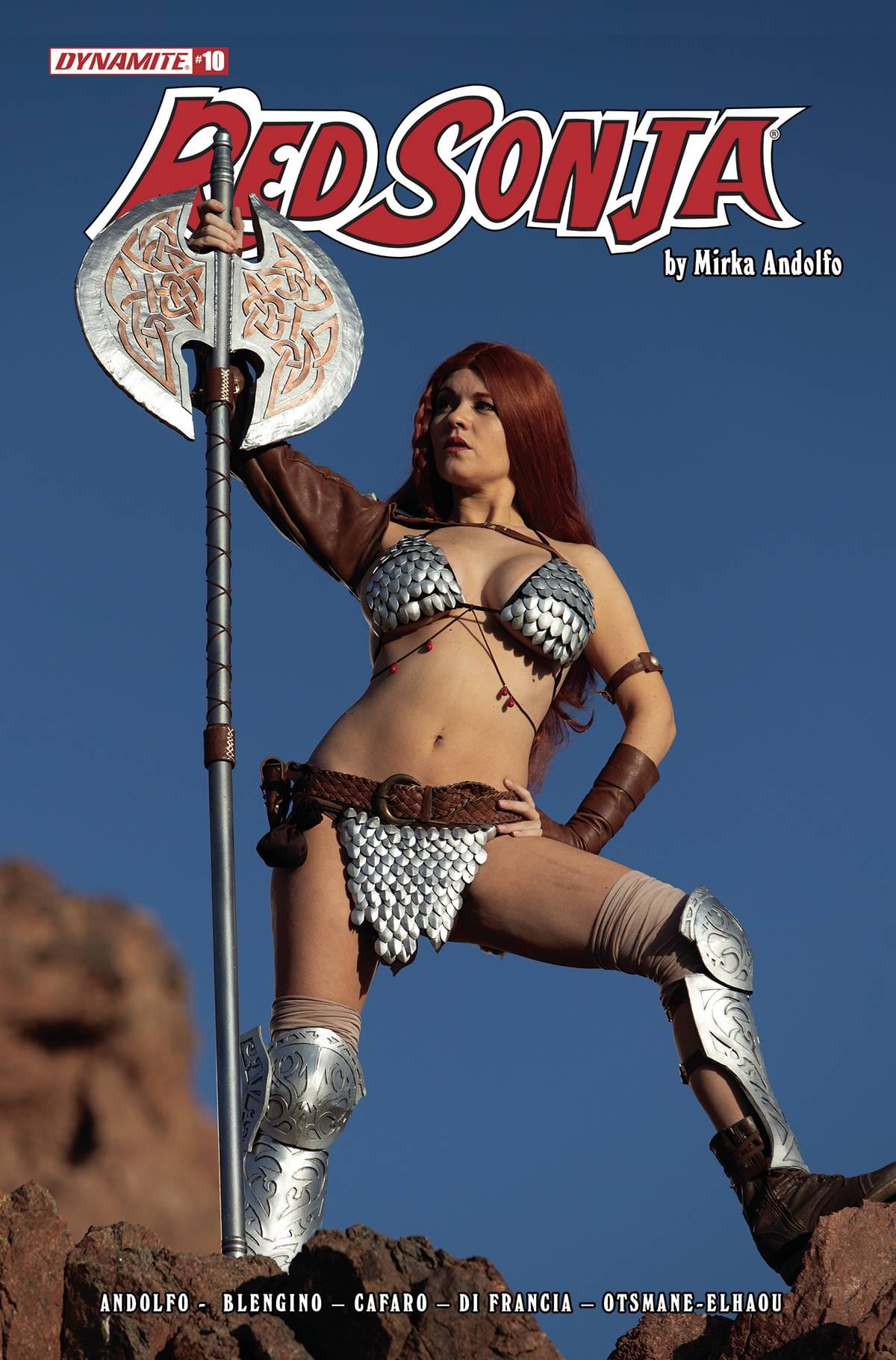 Dynamite Comic Books RED SONJA (2021) #10 CVR E COSPLAY 72513031082810051 APR220598