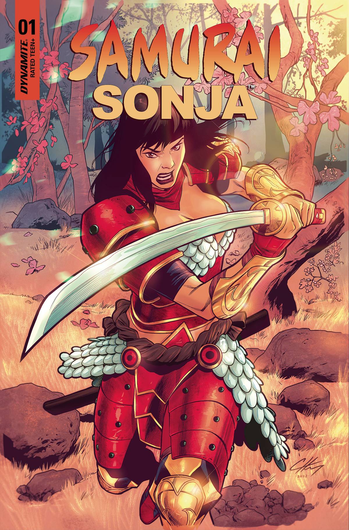 Dynamite Comic Books SAMURAI SONJA #1 CVR C HENRY 72513031956201031 APR220422