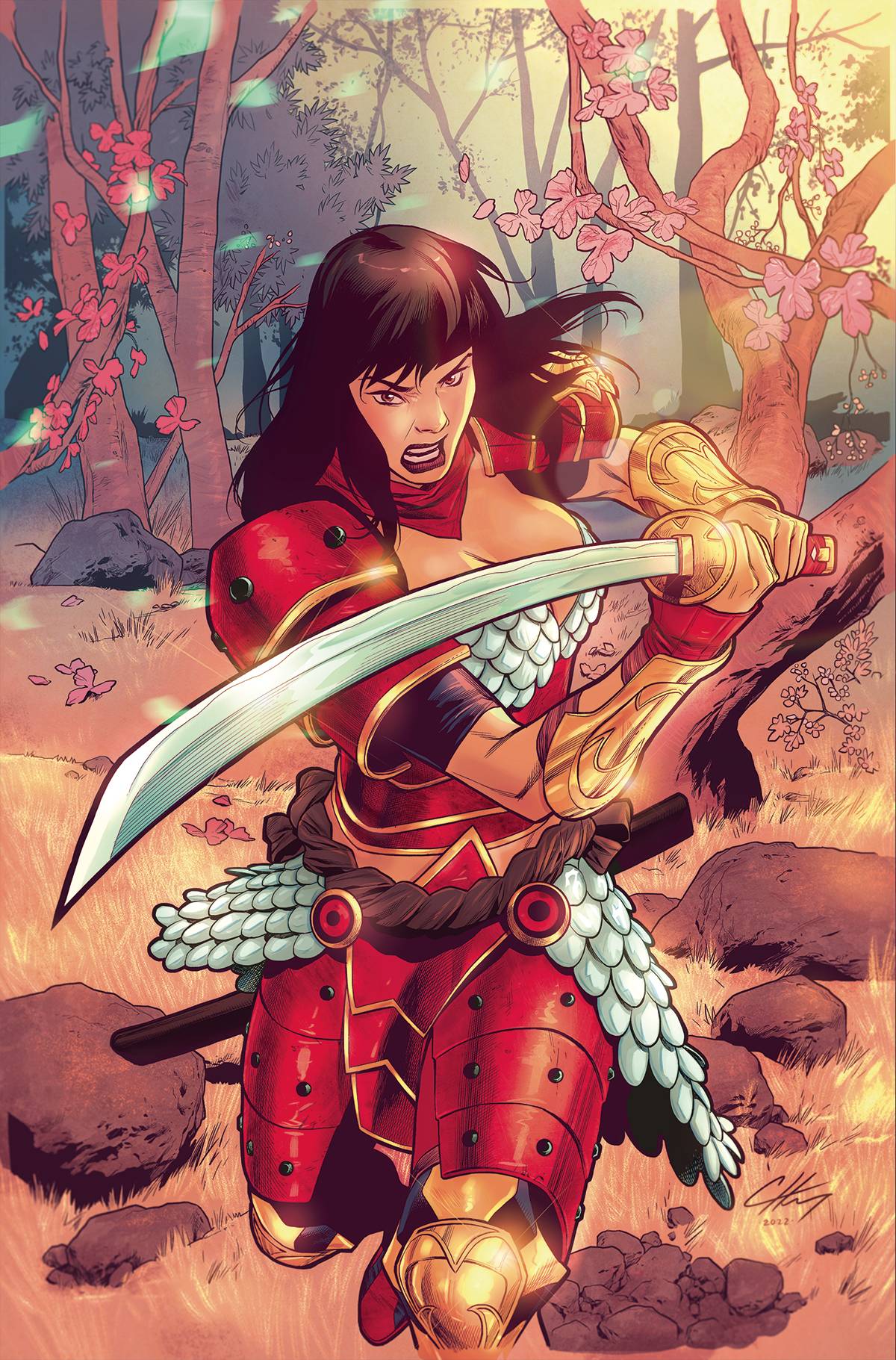 Dynamite Comic Books > Incentives SAMURAI SONJA #1 CVR L 1:50 INCV HENRY VIRGIN 72513031956201121 APR220431