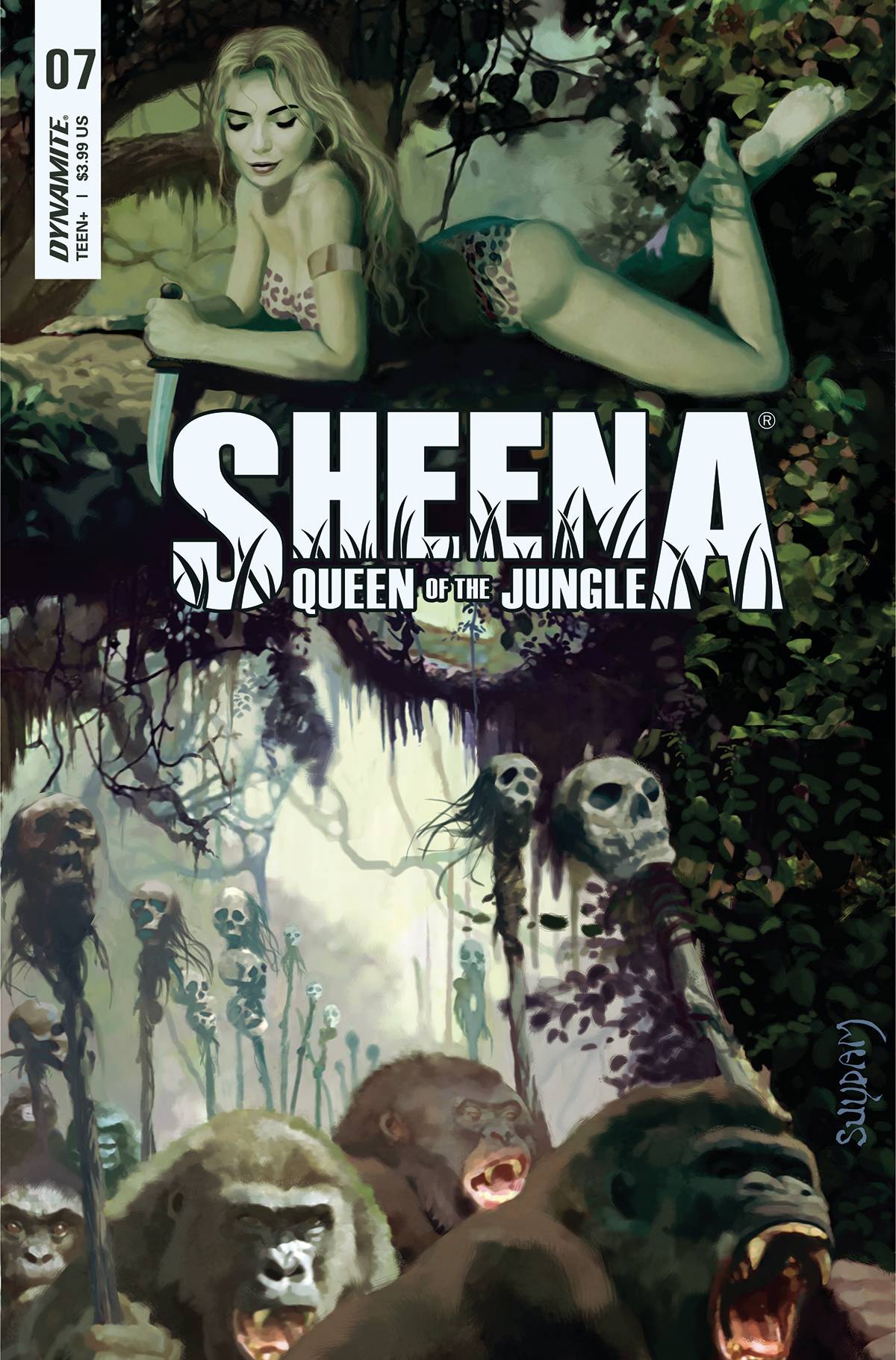 SHEENA QUEEN JUNGLE #7 CVR B SUYDAM