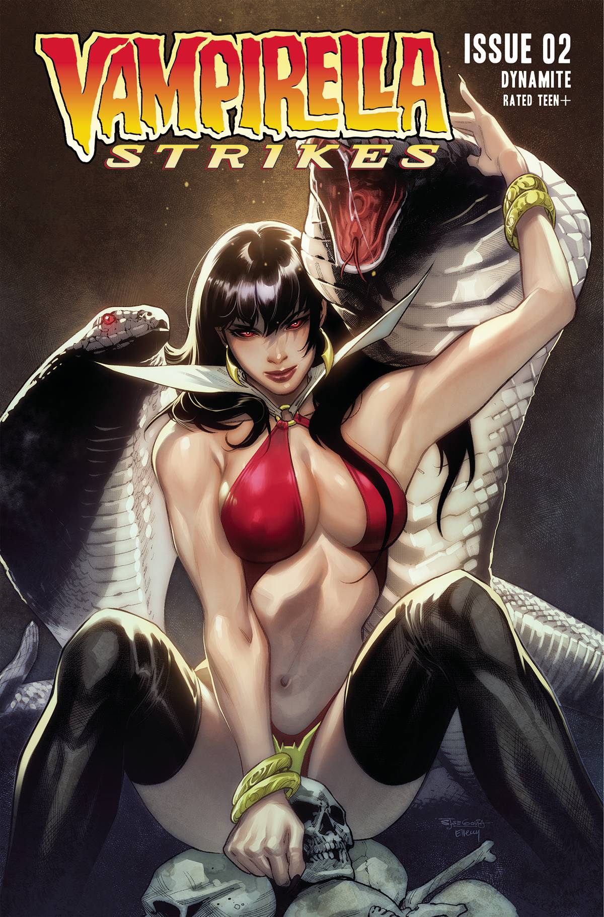 Dynamite Comic Books VAMPIRELLA STRIKES #2 CVR B SEGOVIA 72513031950002021 APR220484