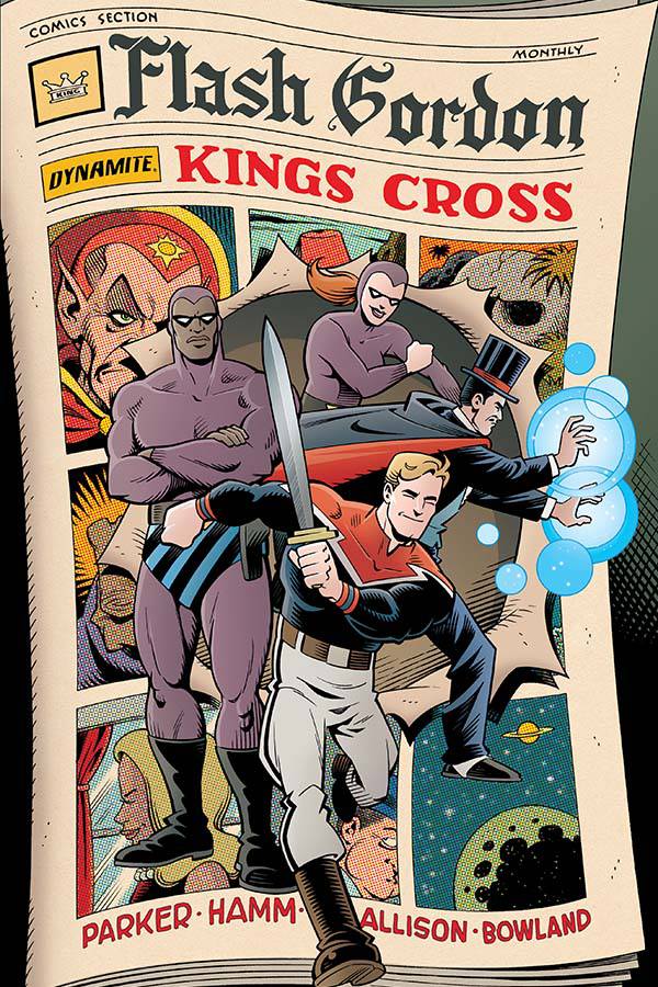 DYNAMITE Graphic Novel Flash Gordon Kings Cross TP 9781524103590 STL041703