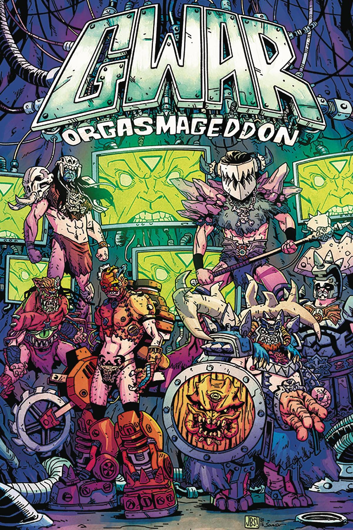 DYNAMITE Graphic Novel Gwar Orgasmageddon TP (MR) 9781524105013 AUG220720