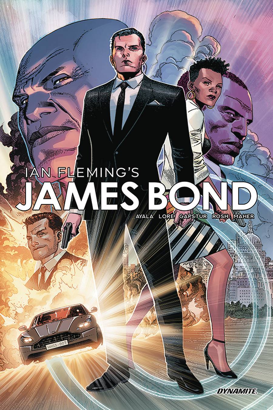 DYNAMITE Graphic Novel James Bond Big Things HC 9781524119119 JUN220661