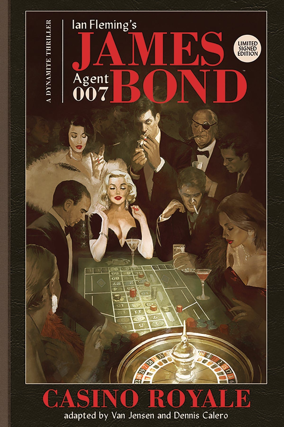 DYNAMITE Graphic Novel James Bond Casino Royale HC Signed Ed 9781524107185 JUN220666