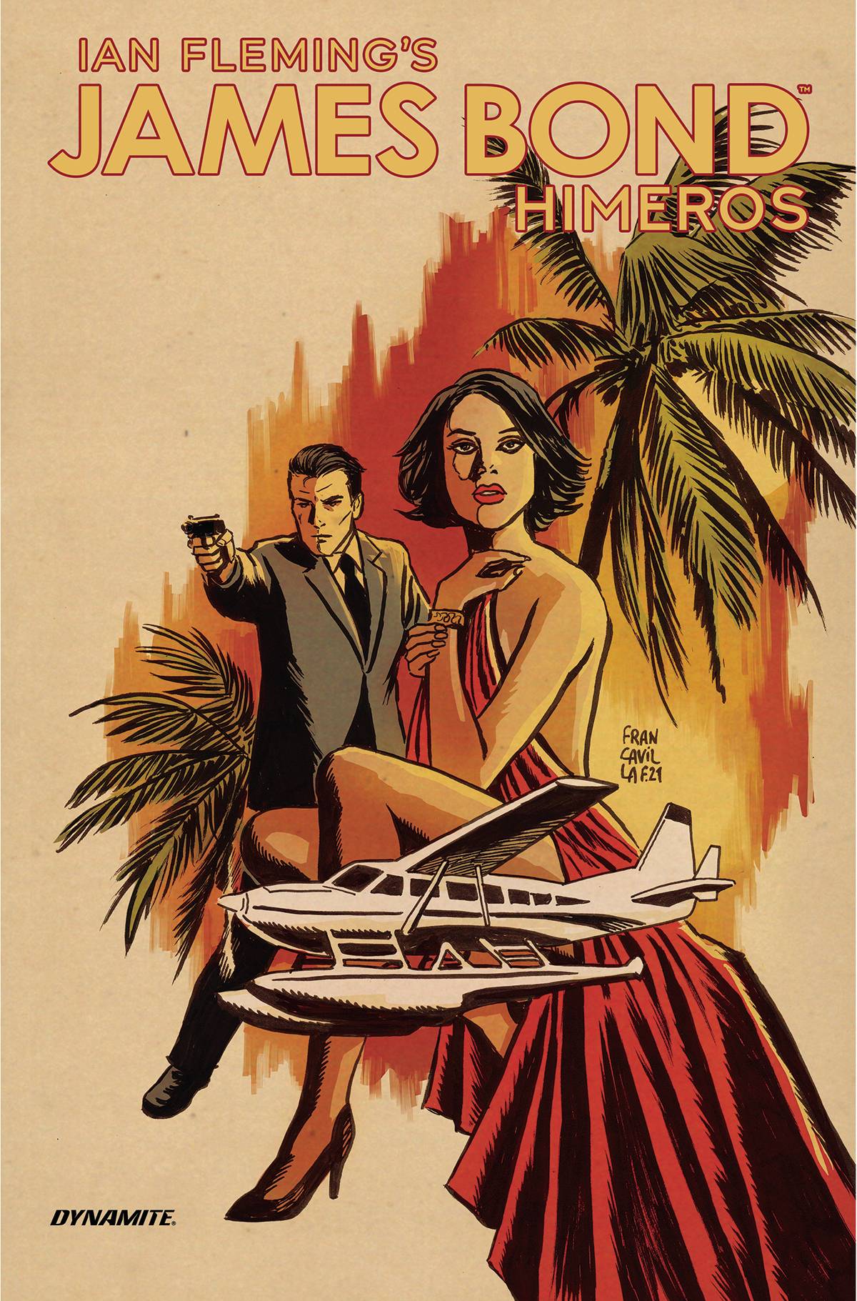 DYNAMITE Graphic Novel James Bond Himeros HC 9781524121730 JUN220657