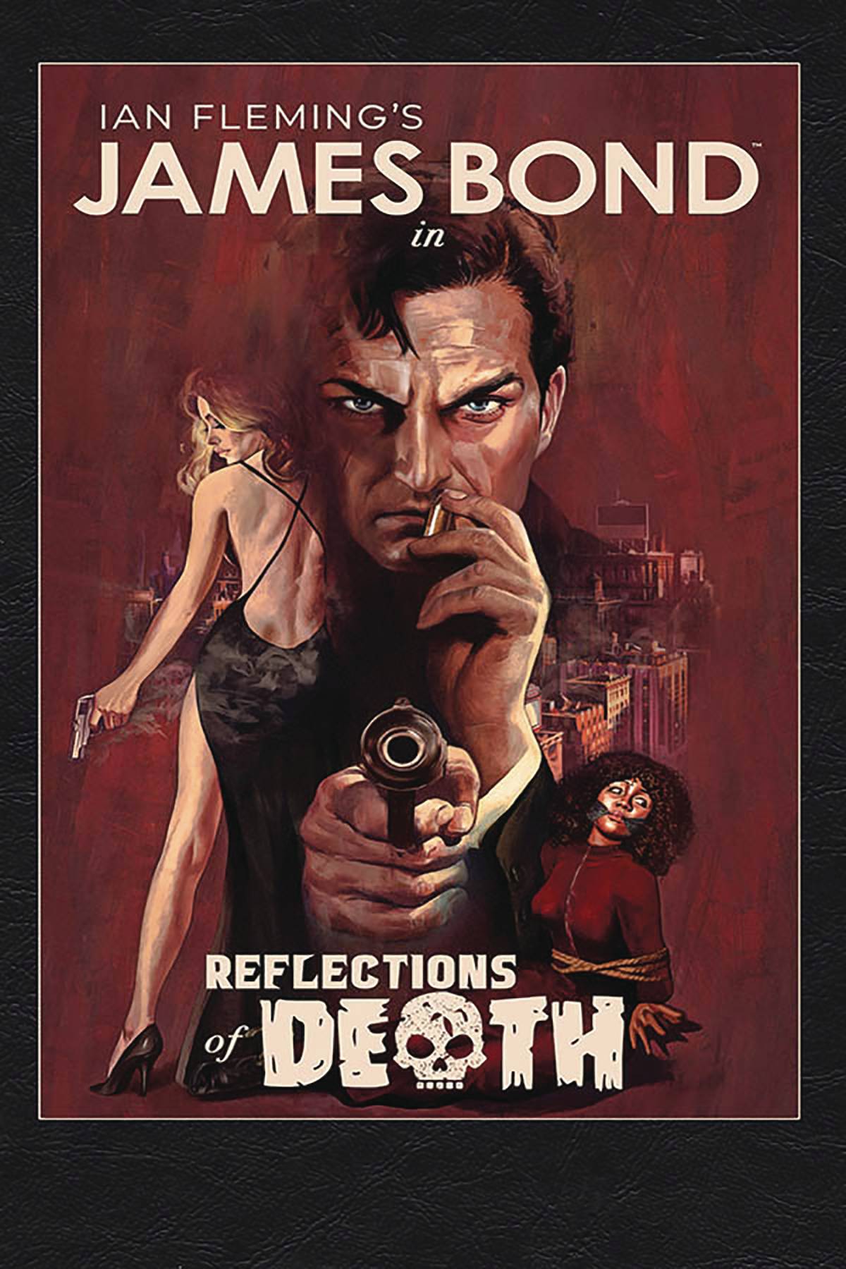 DYNAMITE Graphic Novel James Bond Reflections Of Death HC Percy Sgn Ed 9781524115364 JUN220678