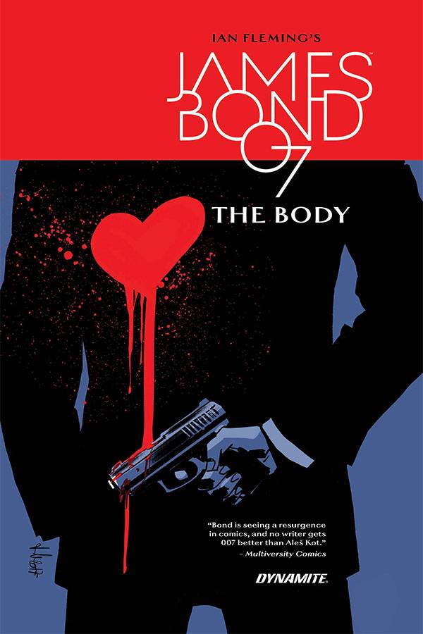 DYNAMITE Graphic Novel James Bond The Body HC 9781524107567 JUN220679