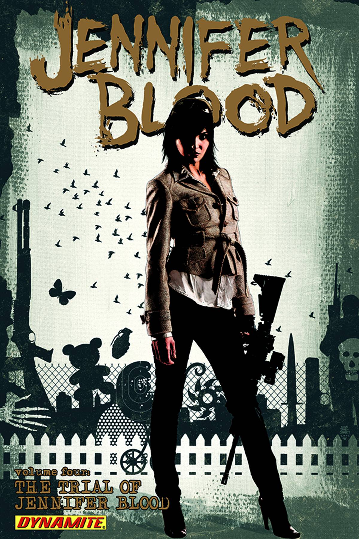 DYNAMITE Graphic Novel Jennifer Blood TP Vol 04 Trial Of Jennifer Blood (MR) 9781606904558 JUL220748