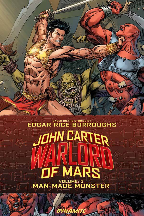 DYNAMITE Graphic Novel John Carter Warlord TP Vol 02 Man Made Monster 9781606908136 FEB220499