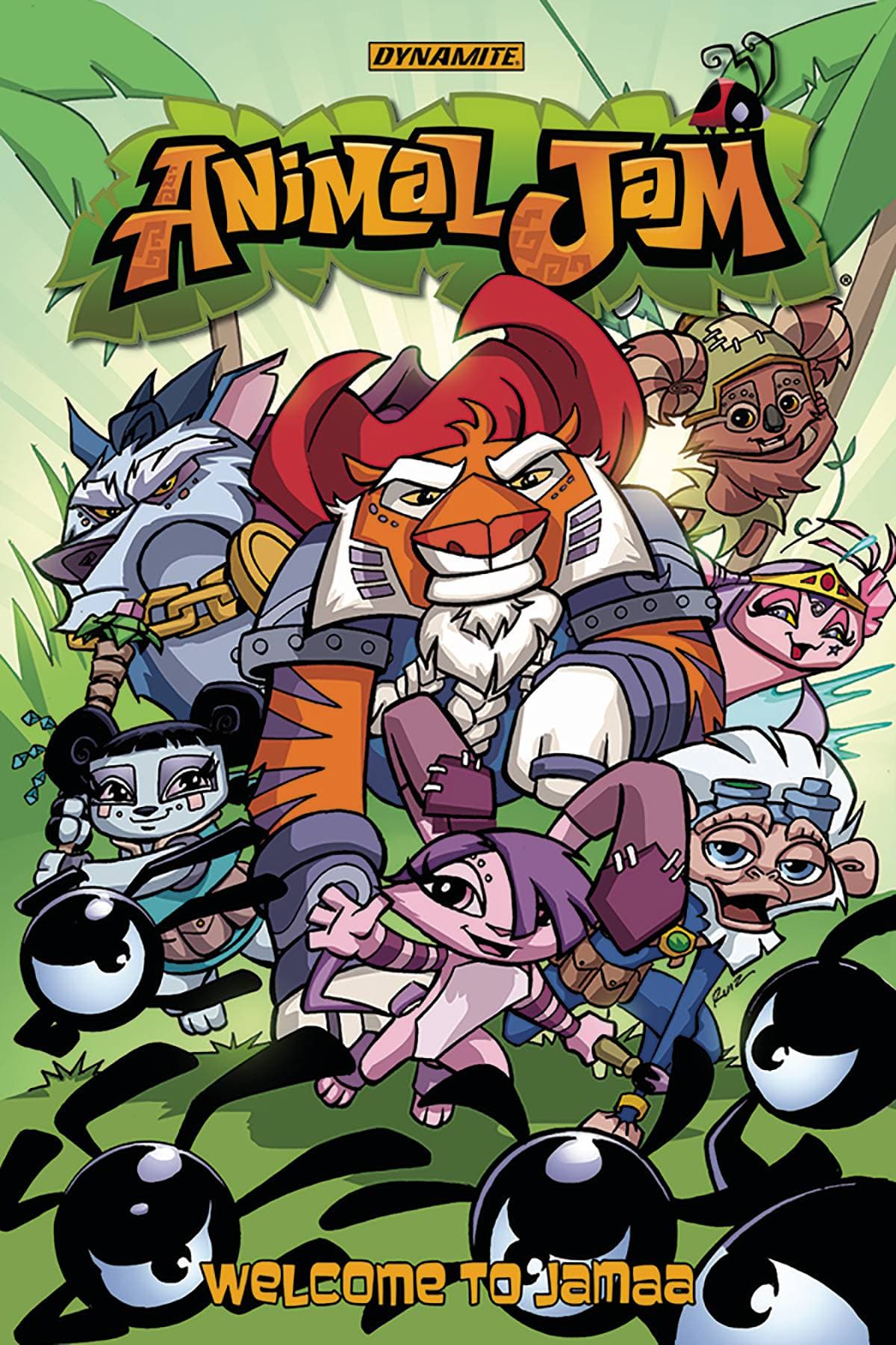 DYNAMITE Graphic Novel > Kids Animal Jam HC 9781524103866 STL045344