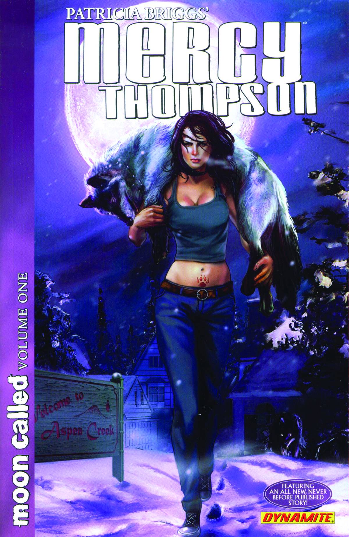 DYNAMITE Graphic Novel Patricia Briggs Mercy Thompson Moon Called TP Vol 01 9781606902035 JAN111156