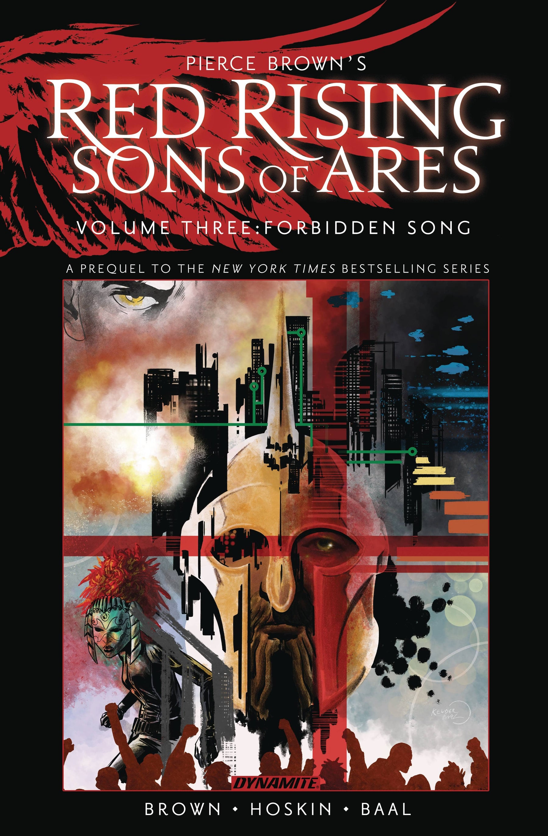 DYNAMITE Graphic Novel Pierce Brown Red Rising Son Of Ares HC Vol 03 9781524123512 JAN230612