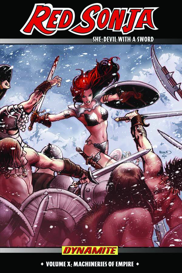 DYNAMITE Graphic Novel Red Sonja She Devil TP Vol 10 Machines Of Empire 9781606903162 FEB220539