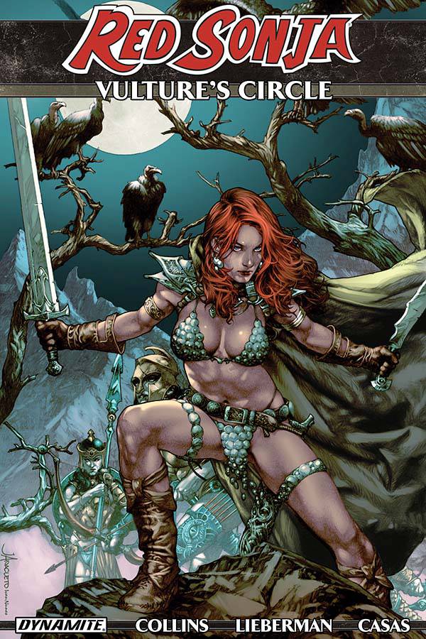 DYNAMITE Graphic Novel Red Sonja Vultures Circle TP 9781606908020 FEB220547