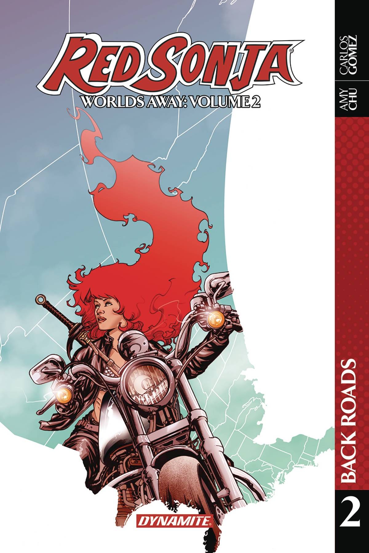 DYNAMITE Graphic Novel Red Sonja Worlds Away TP Vol 02 9781524105822 FEB220549