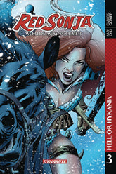 DYNAMITE Graphic Novel Red Sonja Worlds Away TP Vol 03 Hell Or Hyrkania 9781524107147 FEB220550