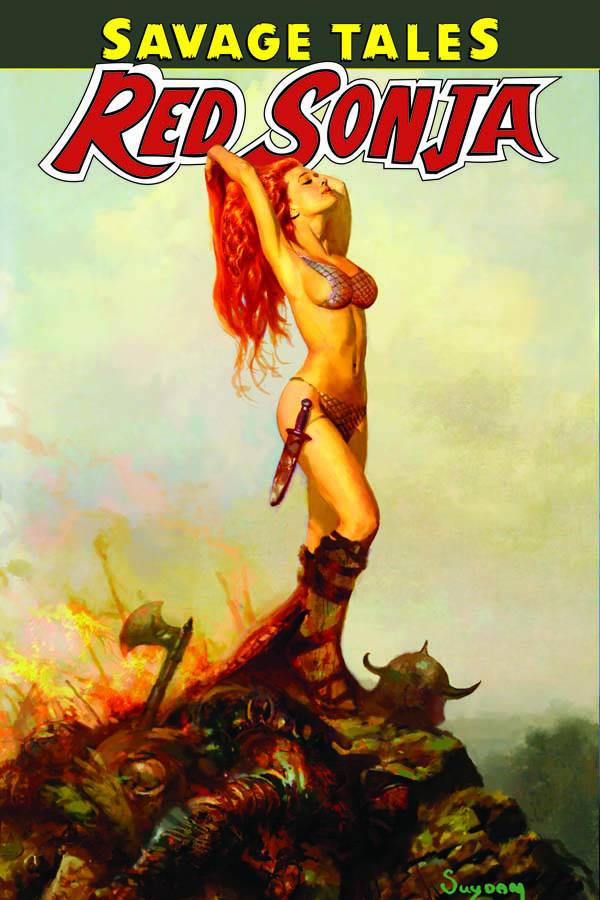 DYNAMITE Graphic Novel Savage Tales Of Red Sonja TP 9781606900819 FEB220556