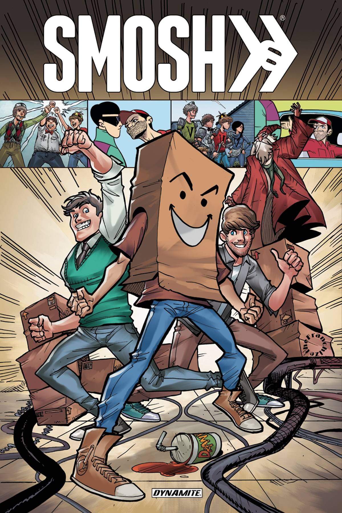 DYNAMITE Graphic Novel Smosh TP 9781524102807 AUG220738