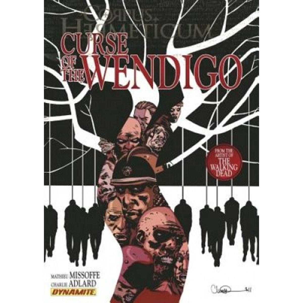 DYNAMITE Graphic Novel Charlie Adlard Curse O/T Wendigo TP 9781606902387 JUL111024