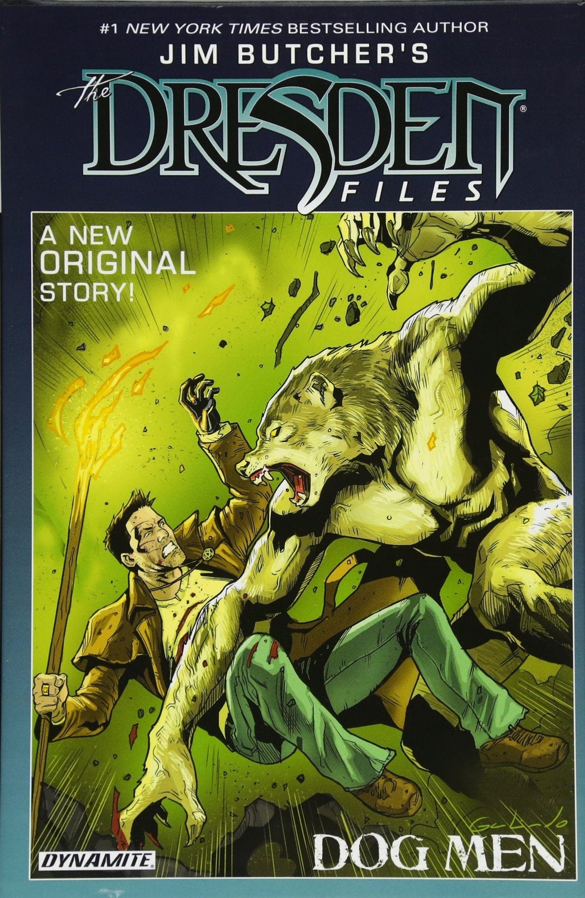 DYNAMITE Graphic Novel Jim Butcher Dresden Files Dog Men HC 9781524105440 DEC171482