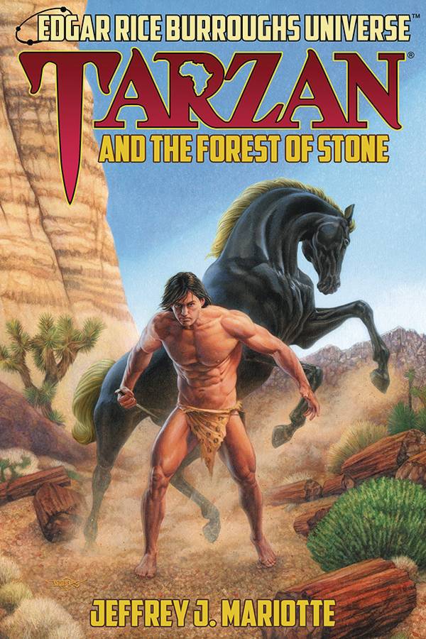 Edgar Rice Burroughs, Inc Books ERB UNIVERSE NOVEL HC VOL 03 TARZAN & FOREST OF STONE 9781945462412 DEC221316