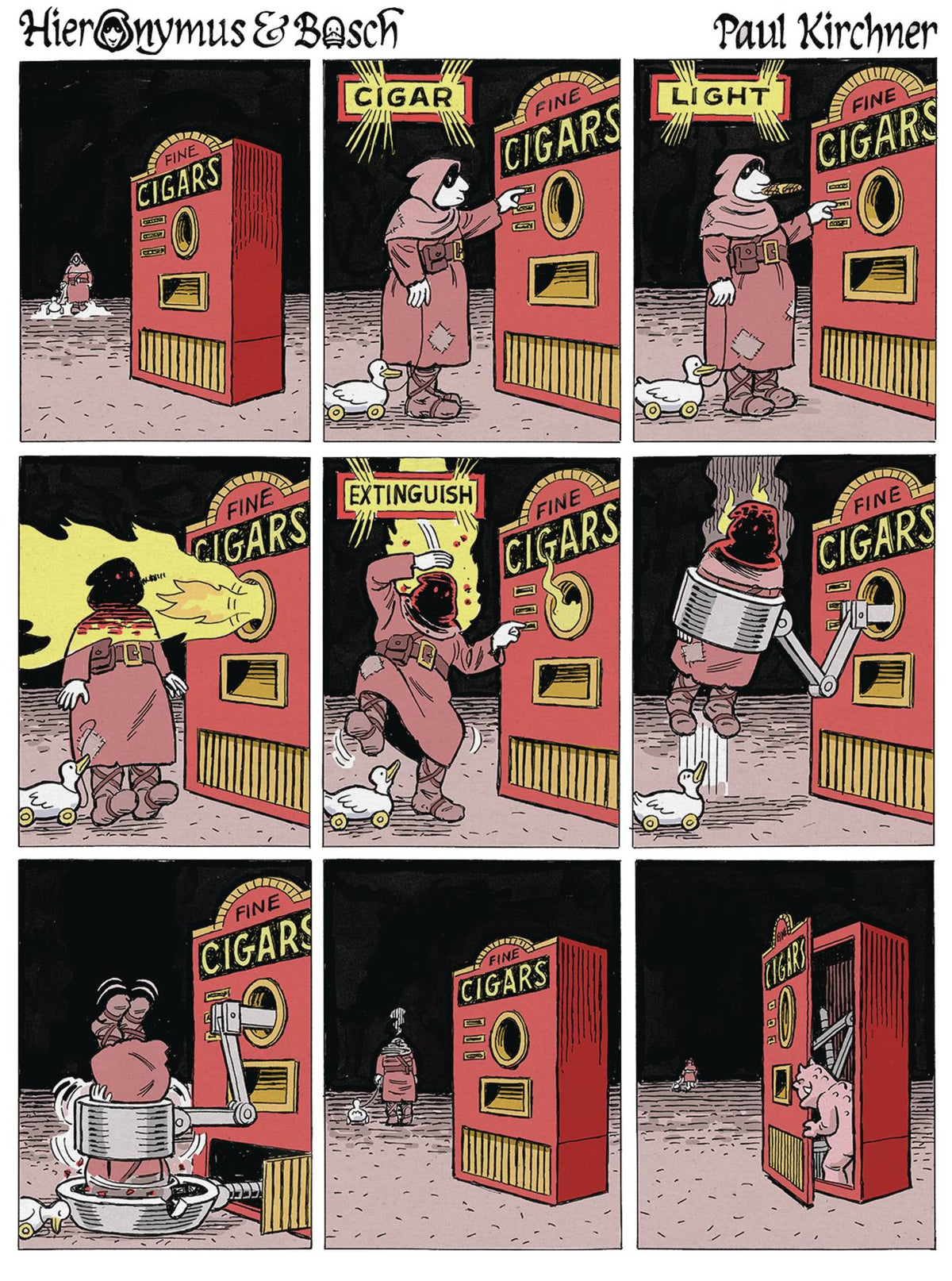 EDITIONS TANIBIS Graphic Novel Hieronymus & Bosch HC 9782848410494 SEP181770