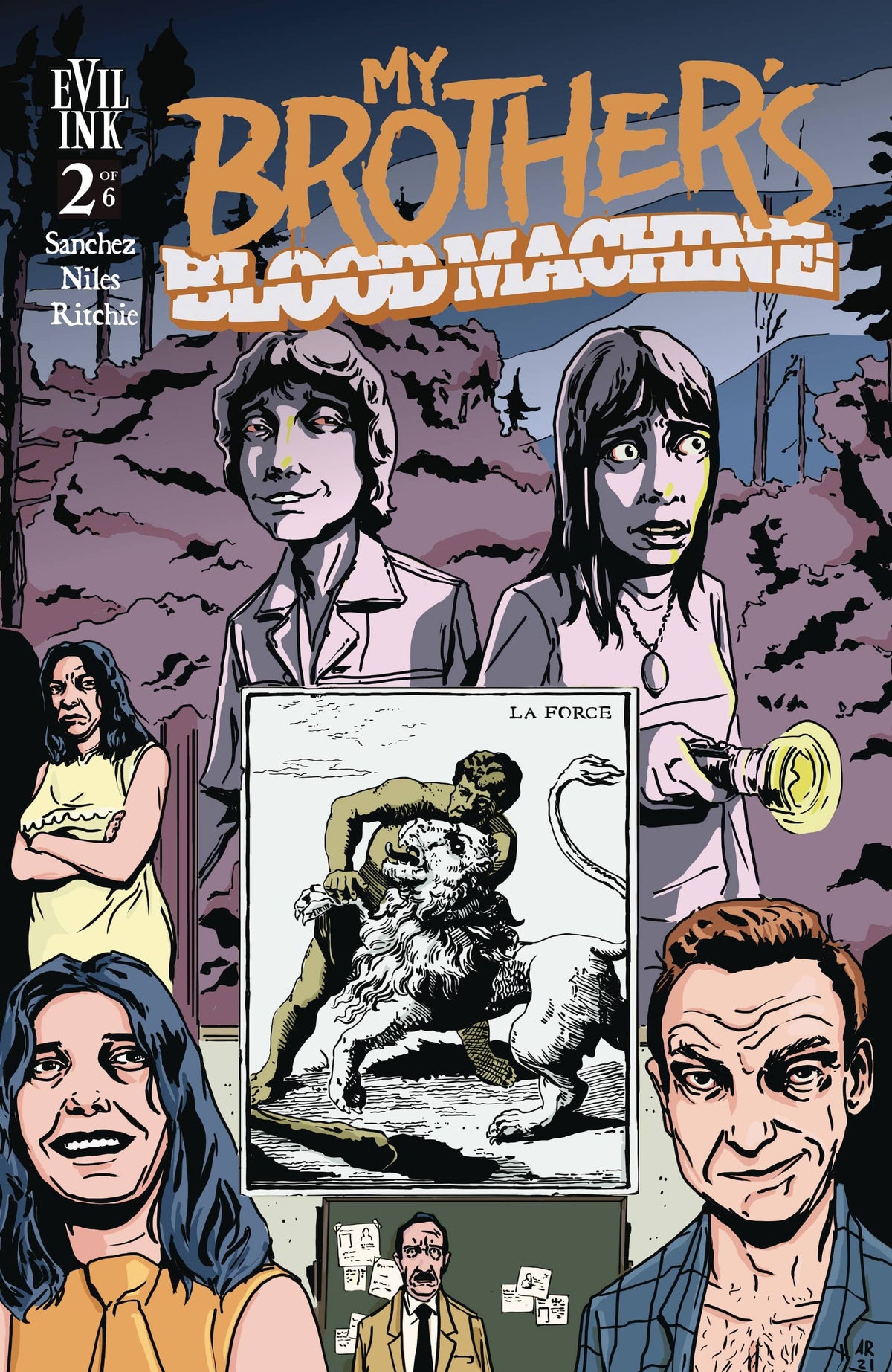 Evil Ink Llc Comic Books MY BROTHERS BLOOD MACHINE #2 (OF 6) (MR) 51497359706600211 NOV221484