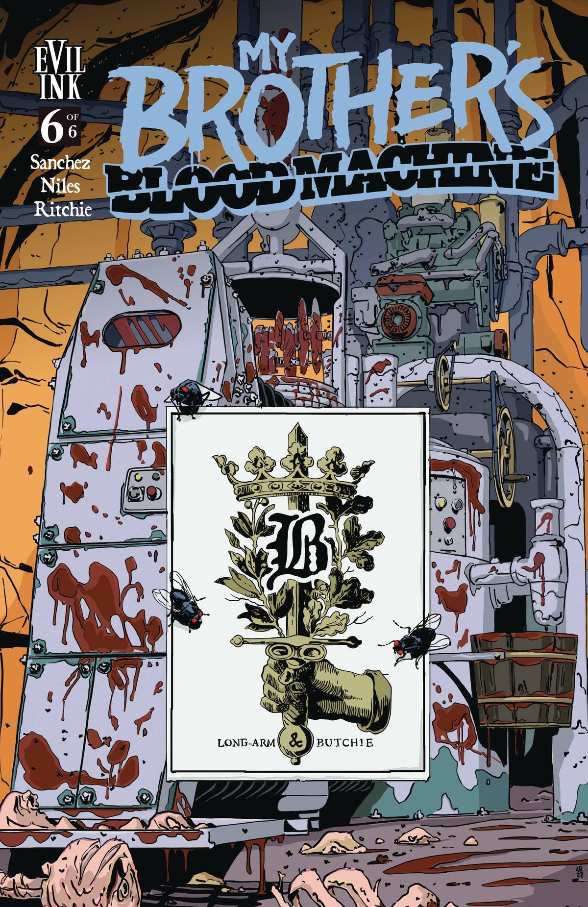EVIL INK LLC Comic Books MY BROTHERS BLOOD MACHINE #6 (OF 6) (MR) 51497359706600611 MAR231504