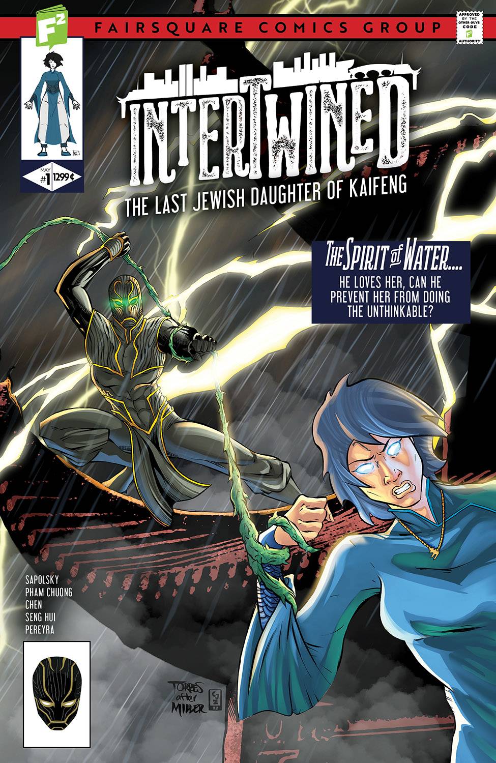 Fairsquare Comics Llc Comic Books INTERTWINED LAST JEWISH DAUGHTER OF KAIFENG #1 CVR F 68932355707300161 MAR231498