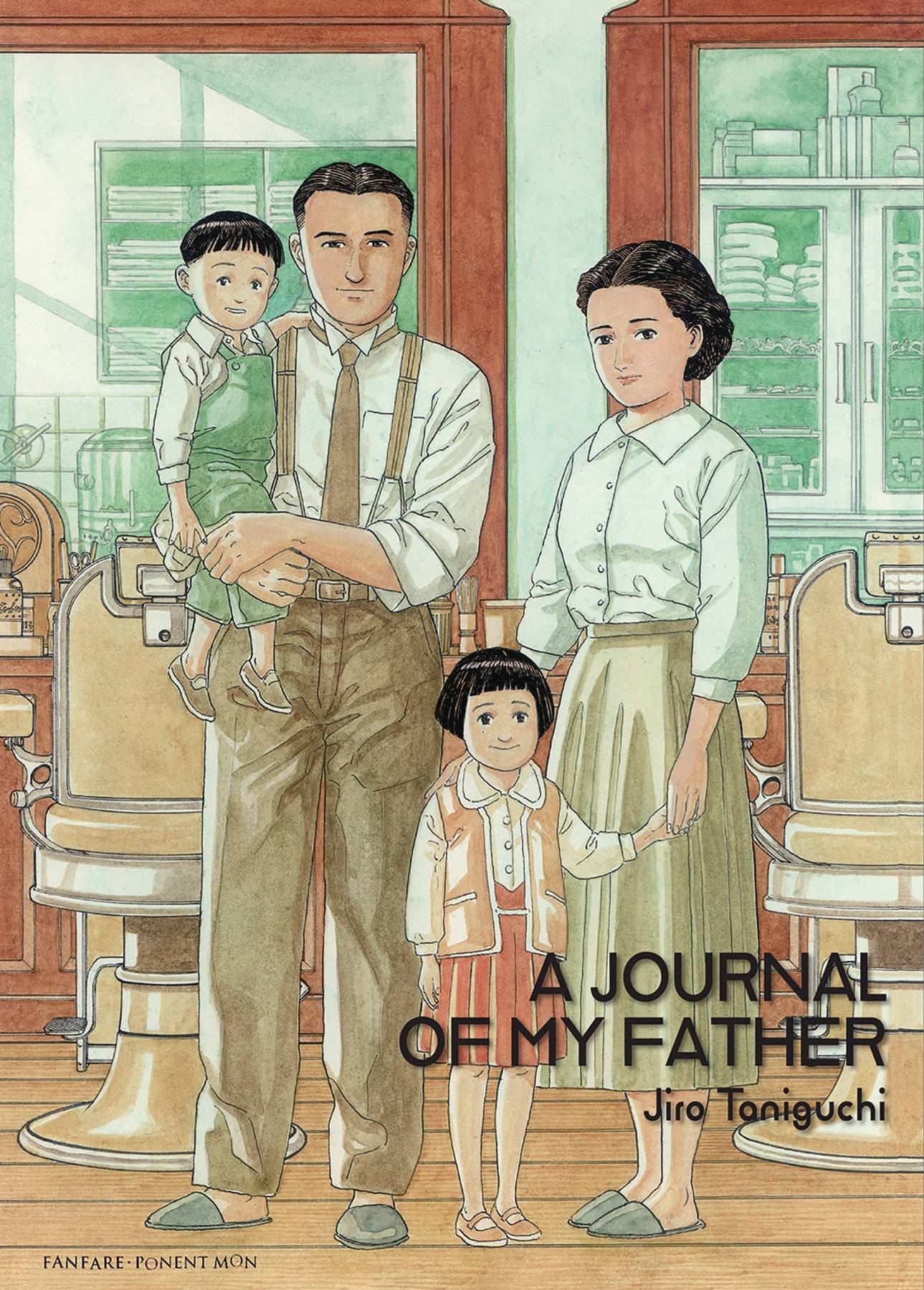 FANFARE Graphic Novel Journal Of My Father HC 9781912097432 SEP222221