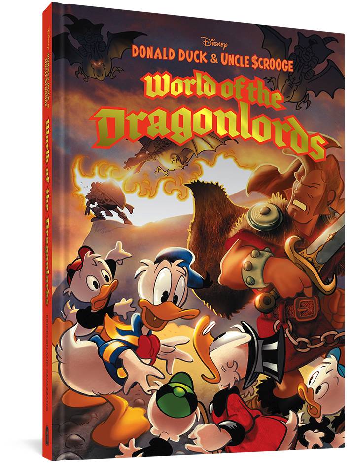 FANTAGRAPHICS BOOKS Graphic Novel Donald Duck & Uncle Scrooge World Of Dragonlords HC 9781683964834 AUG221439