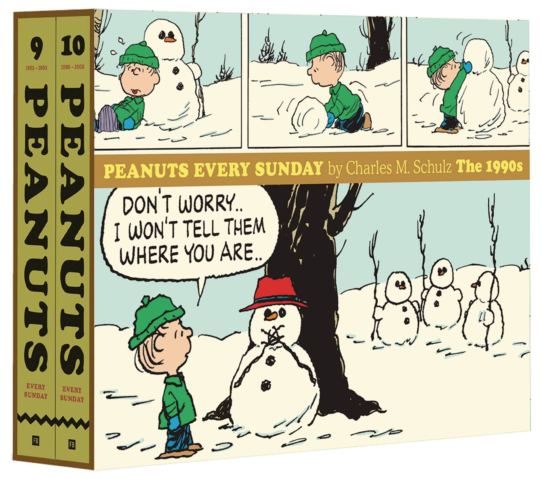 FANTAGRAPHICS BOOKS Graphic Novel Peanuts Every Sunday HC Gift Box Set 1990S 9781683966647 SEP221607