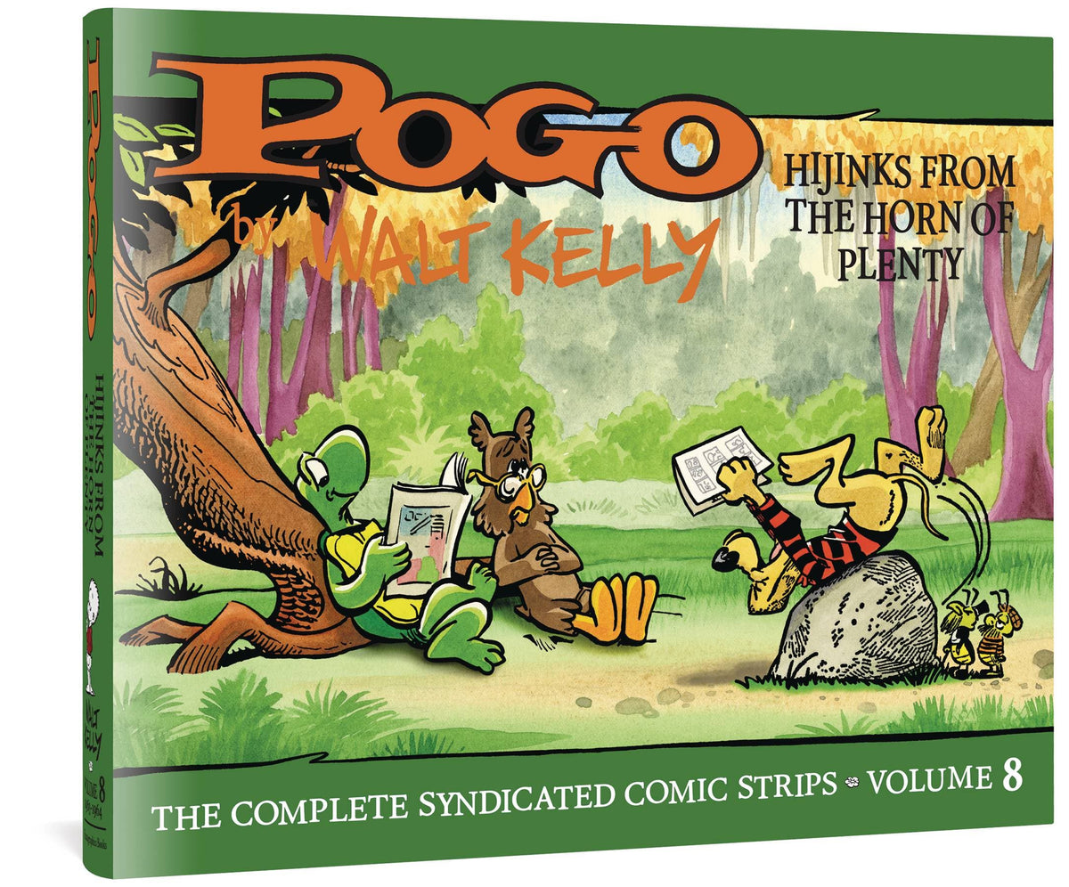 FANTAGRAPHICS BOOKS Graphic Novel Pogo Comp Syndicated Strips HC Vol 08 Hijinks From The Horn 9781683964711 AUG221424
