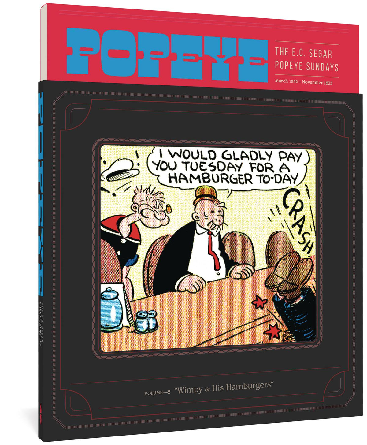 FANTAGRAPHICS BOOKS Graphic Novel Popeye HC Vol 02 Wimpy & His Hamburgers 9781683966685 SEP221604