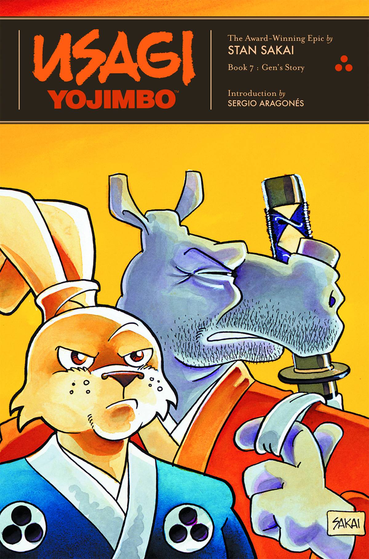 FANTAGRAPHICS BOOKS Graphic Novel Usagi Yojimbo TP Vol 07 Gens Story (New Ptg) 9781560973041 SEP141441