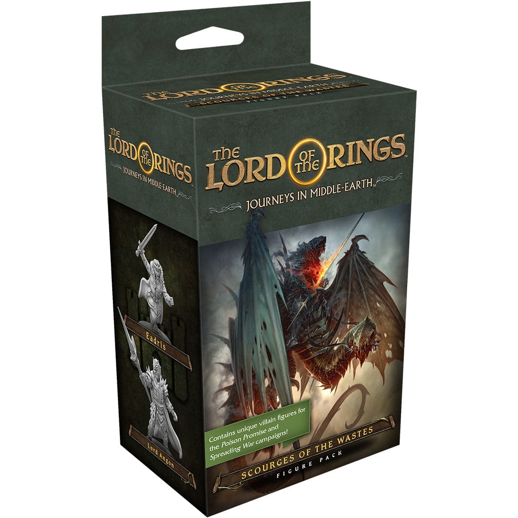 Fantasy Flight Games Board Games > Large Box Games Lord of the Rings: Journeys in Middle Earth - Scourges of the Wastes 841333116835 JME10