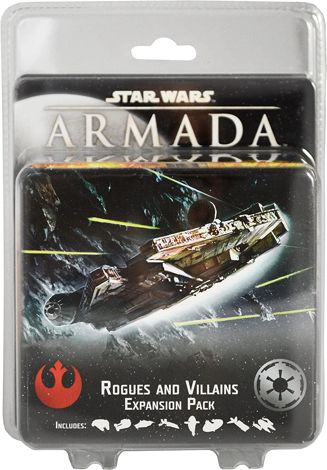 Fantasy Flight Games Tabletop Games > Miniature Games Star Wars - Armada: Rogues and Villains 9781633441217 SWM14