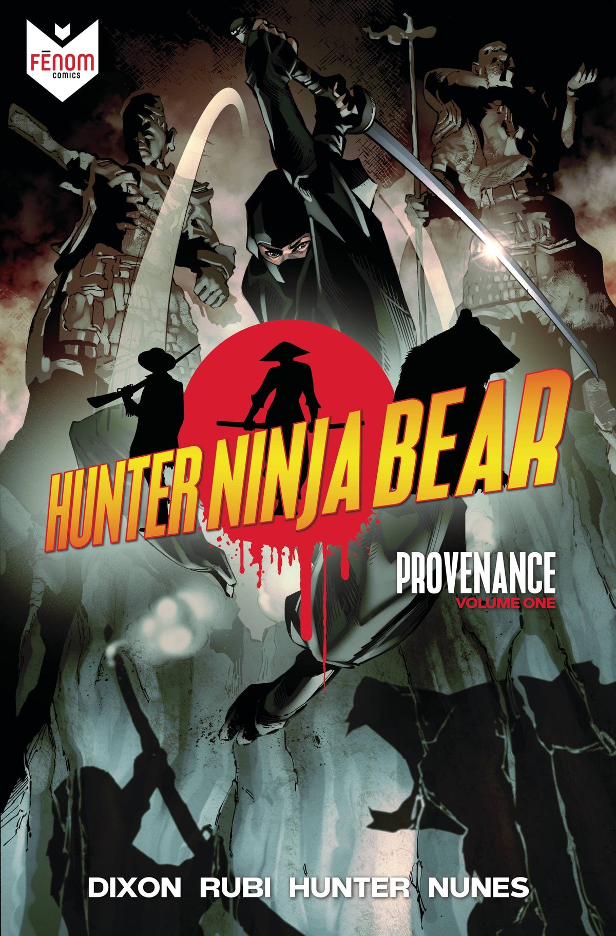 FENOM COMICS Graphic Novel Hunter Ninja Bear GN 9781737196228 SEP221616