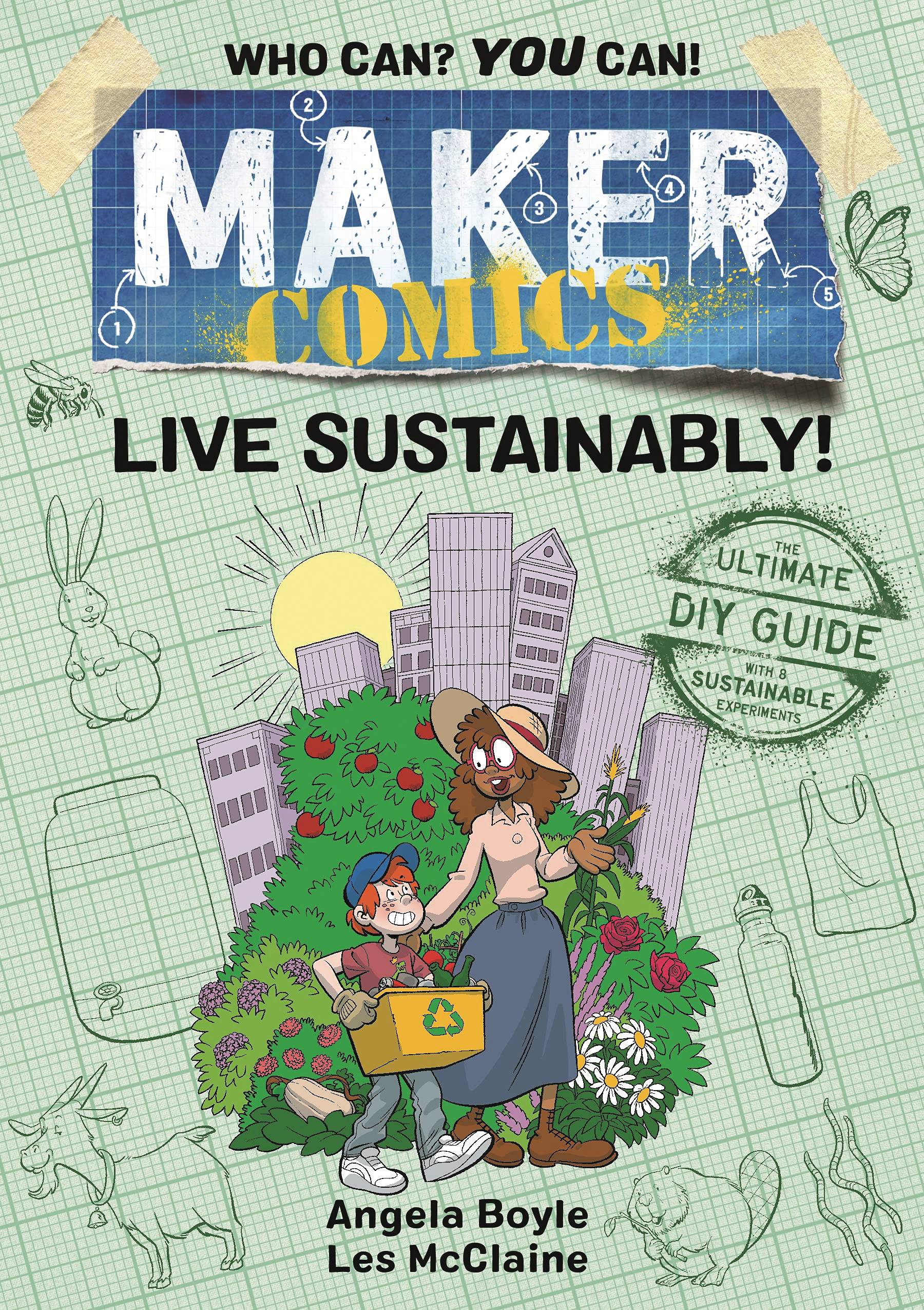 FIRST SECOND BOOKS Graphic Novel Maker Comics GN Live Sustainably 9781250620644 FEB221478