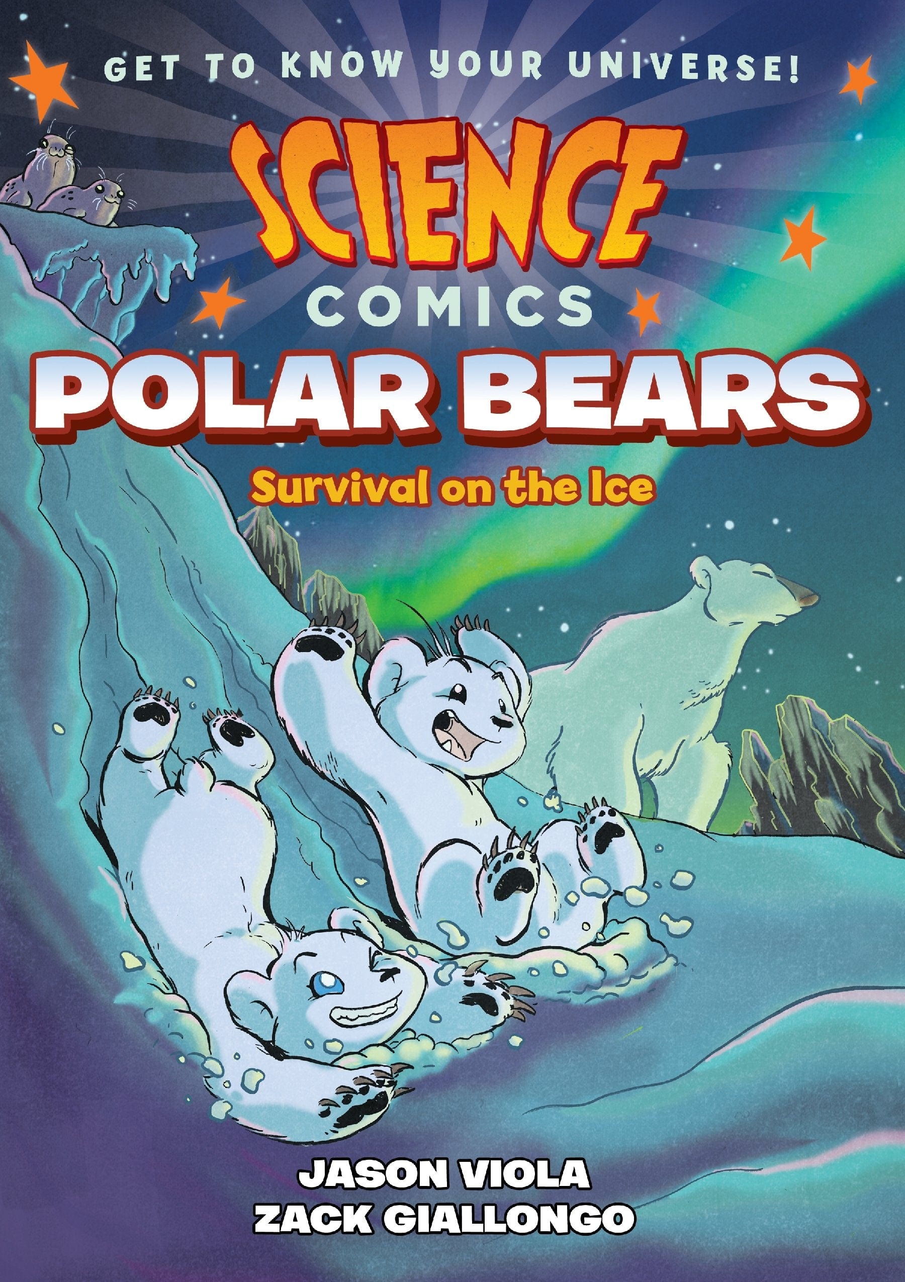 First Second Books Books > Kids Science Comics: Polar Bears - Survival on the Ice 9781626728240
