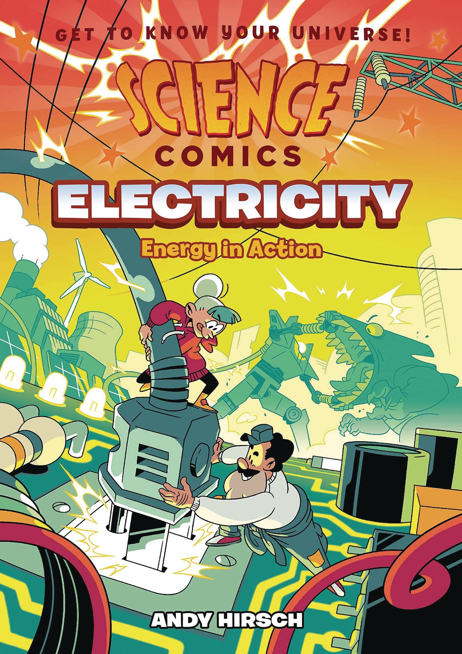 FIRST SECOND BOOKS Graphic Novel > Kids Science Comics Electricity HC GN 9781250265845 MAR231527