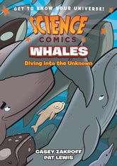 FIRST SECOND BOOKS Graphic Novel > Kids Science Comics Whales GN 9781250228383 JUL211670