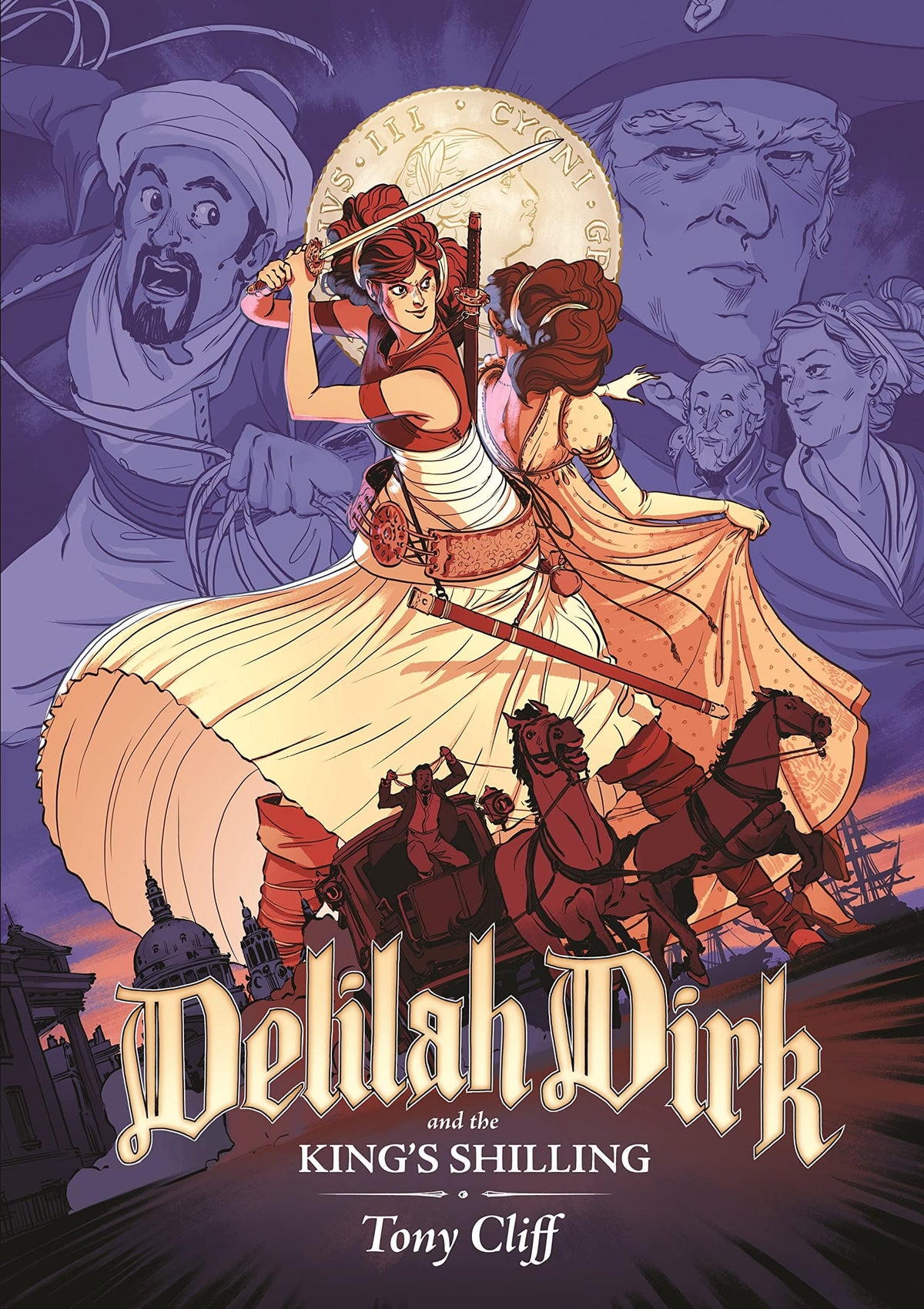 FIRST SECOND BOOKS Graphic Novel Delilah Dirk & Kings Shilling GN 9781626721555 JUN219213