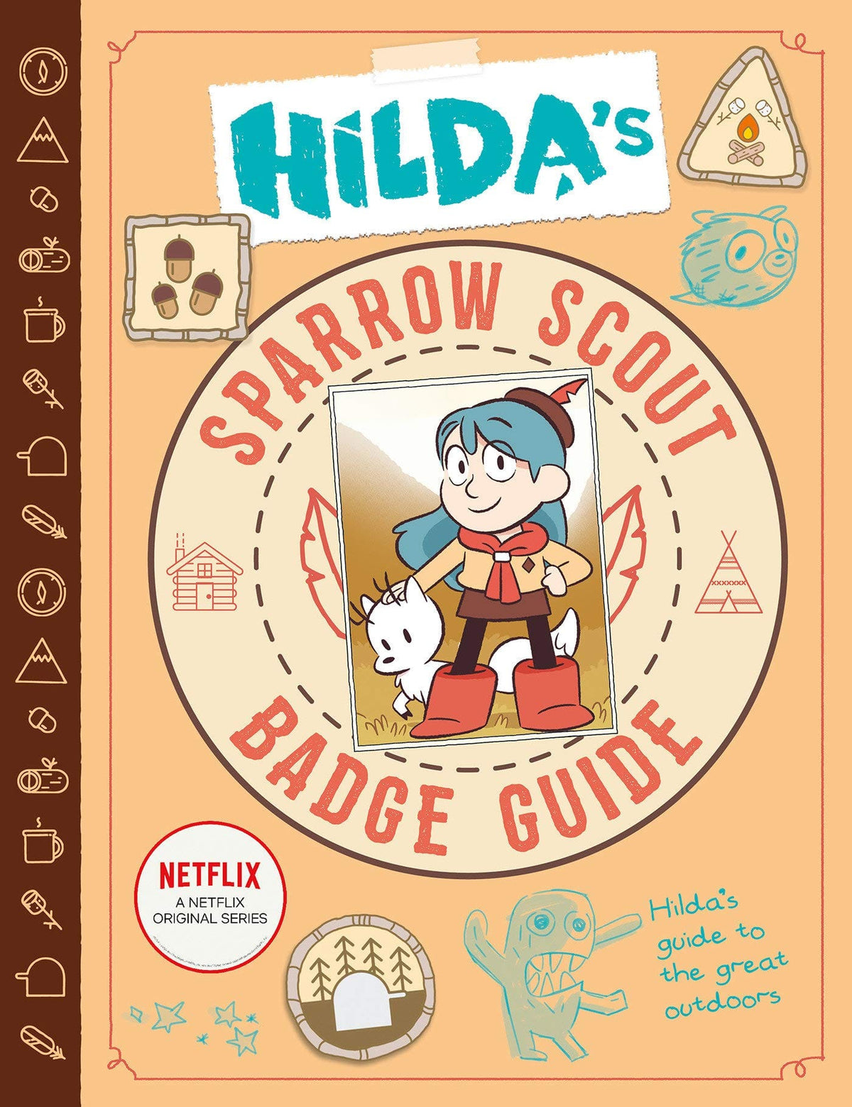 NOBROW - FLYING EYE BOOKS Graphic Novel Hildas Sparrow Scout Badge Guide Sc 9781912497607 JUN201220