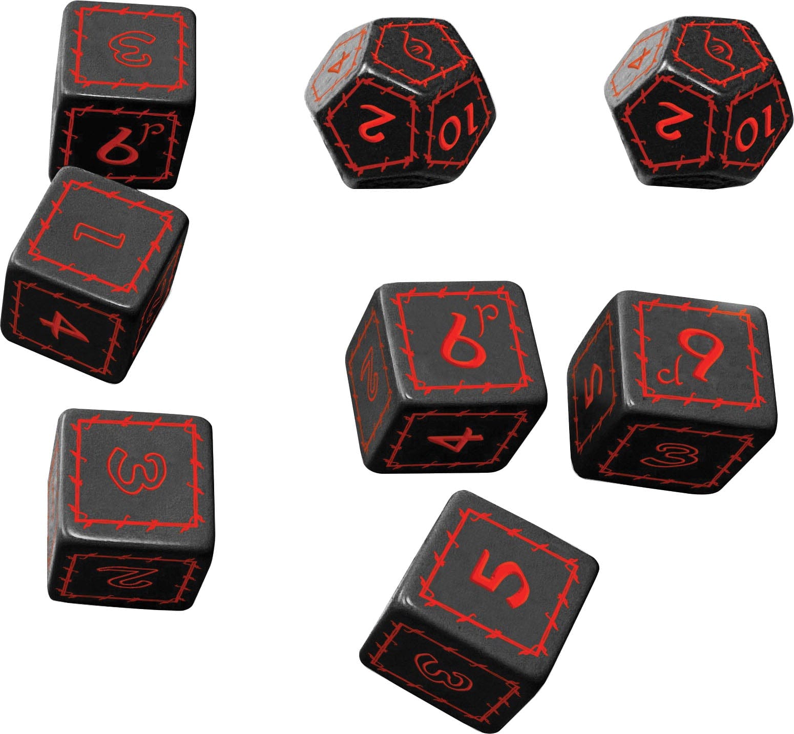 One Ring RPG: Black Dice Set - Third Eye