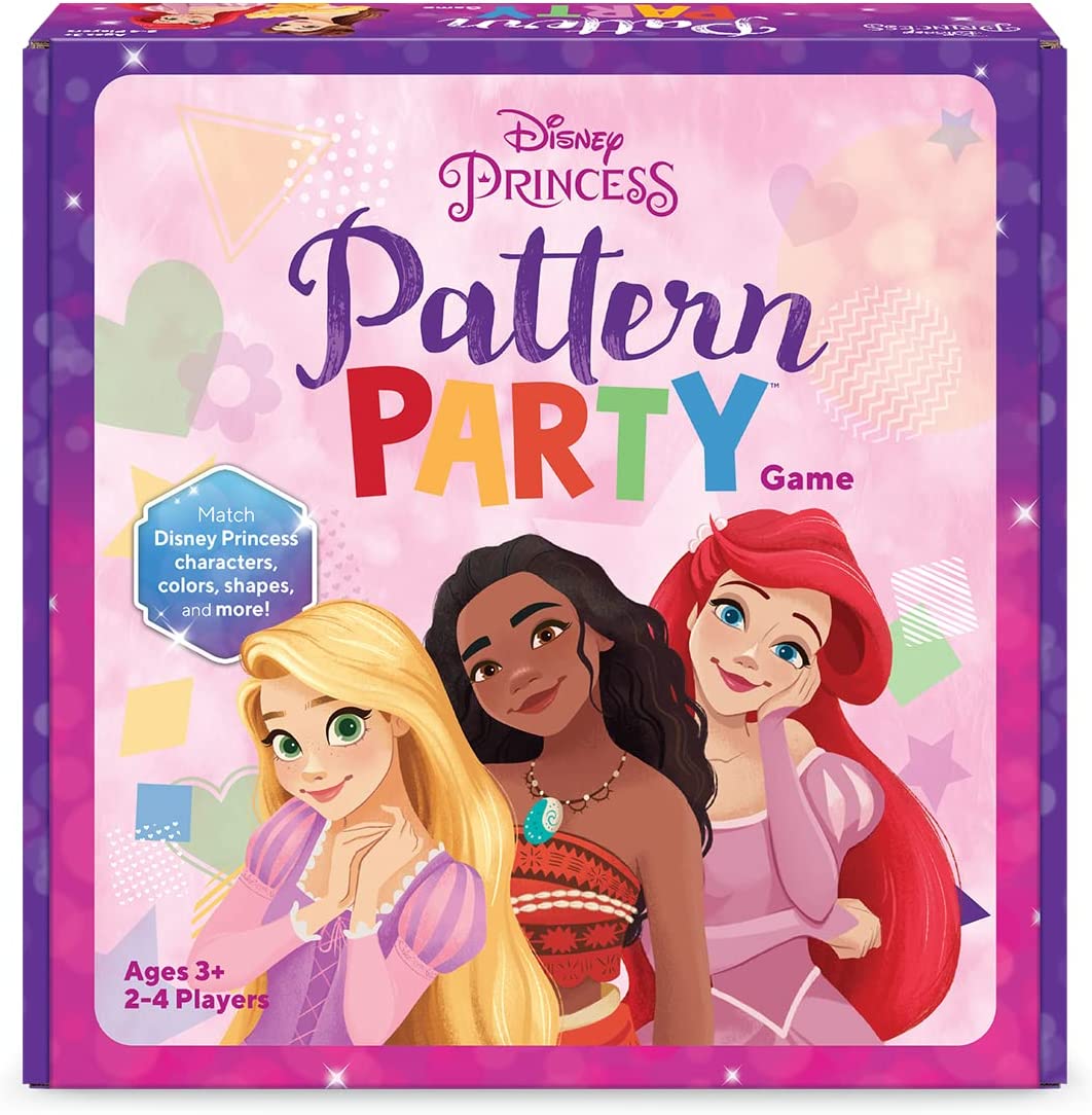 Funko Board Games > Large Box Games Disney Princess Pattern Party 889698608671 60867