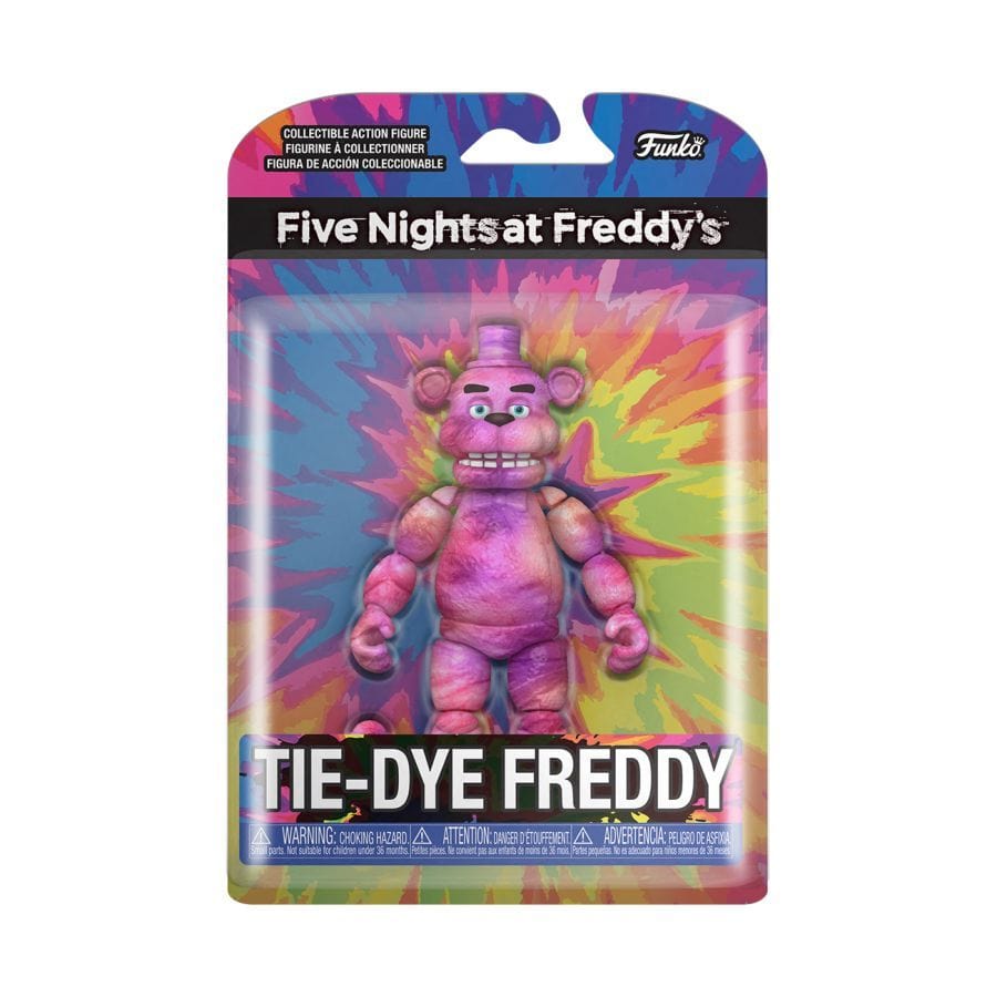 Funko Toys > Action Figures > Other Action Figures Funko Action Figure: Five Nights at Freddy's - Freddy, Tie-Dye 5" 889698642194