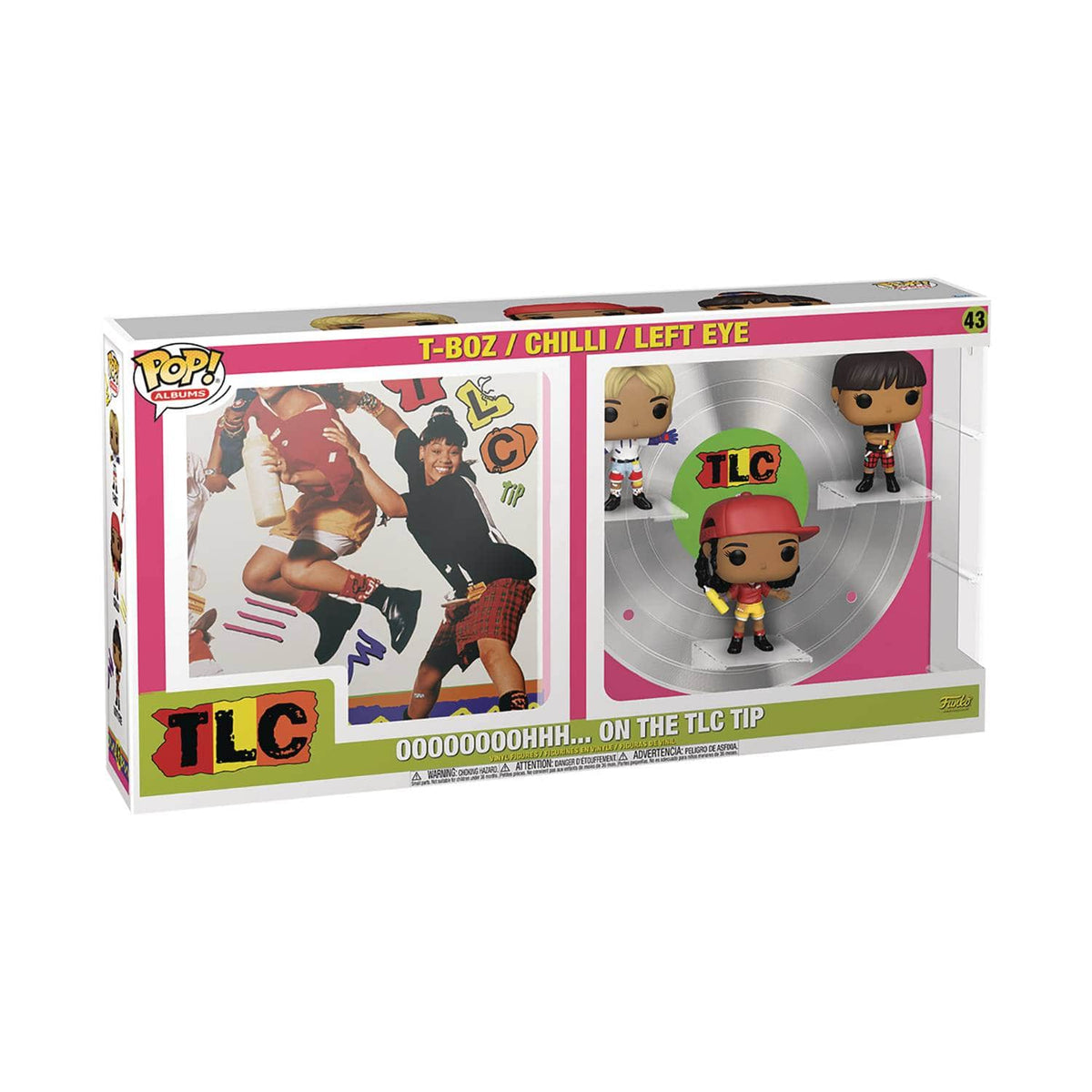 Chilli, Left-Eye and T-Boz (TLC) Complete Set (3) Funko Pop! Rocks